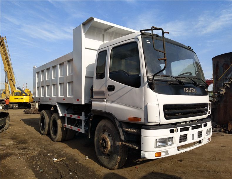 Used isuzu 10 wheel tipper truck, used japan dump truck isuzu for sale 