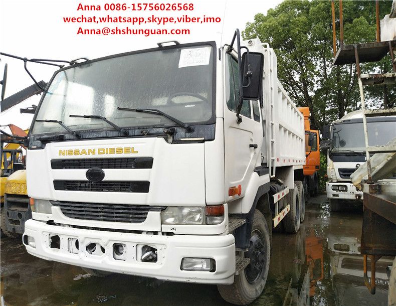 Low Price Used Nissan UD Dump Truck hot sale in shanghai