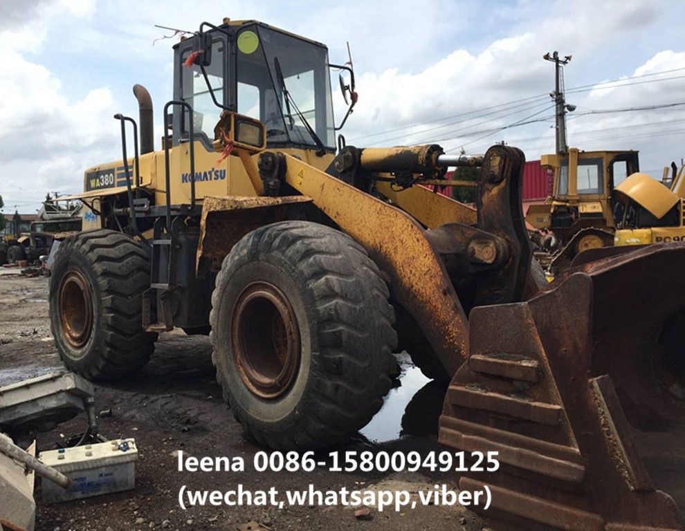 cheap japanese wa380-3 loader