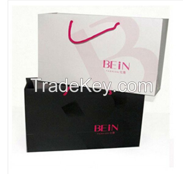 Luxury recyclable shopping paper bag