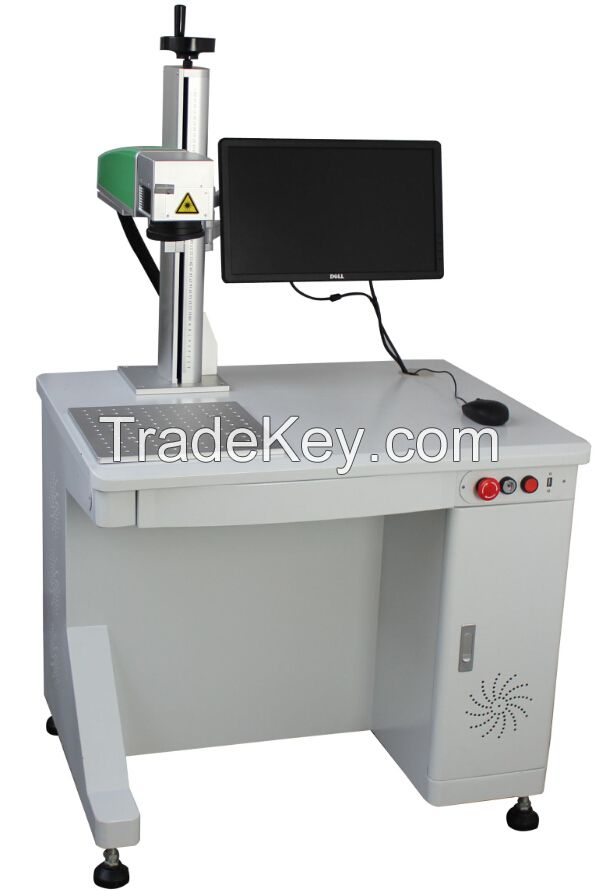 30W metal fiber laser engraving machine from China