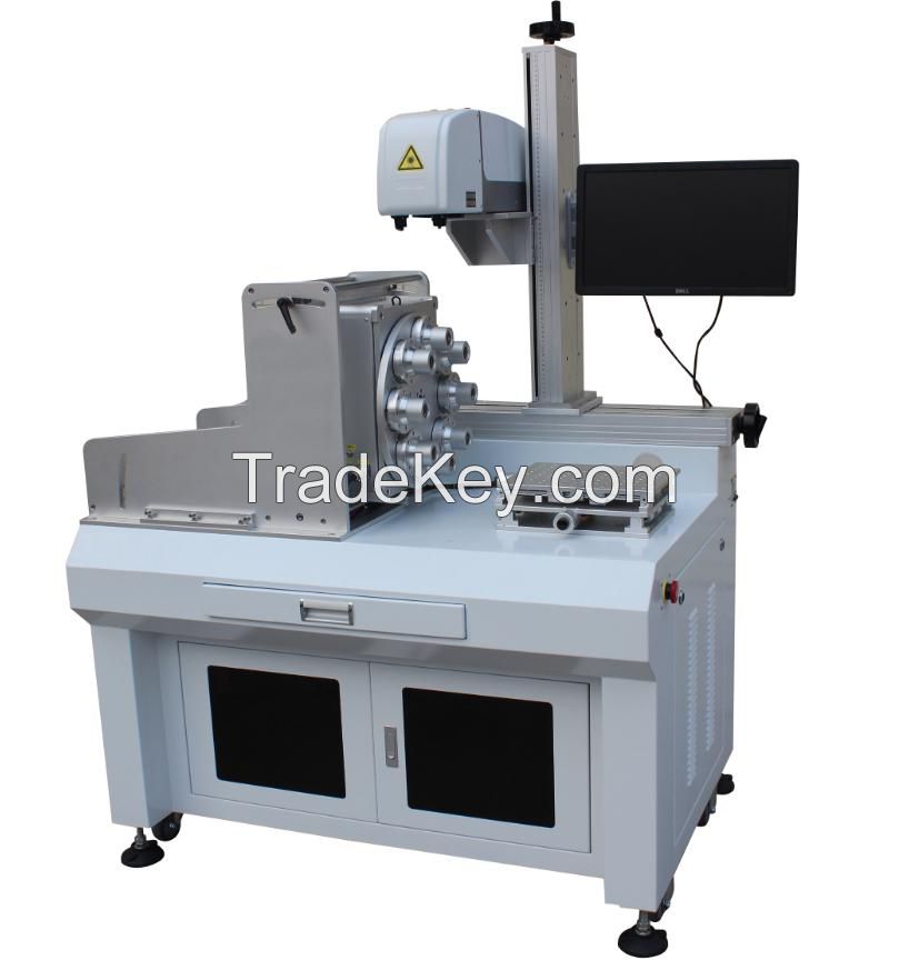 Multi-station 20W Fiber Laser Engraving Machine