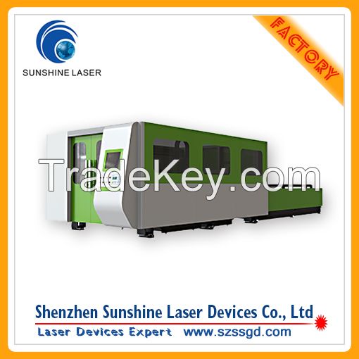 Good Cutting Quality Economic 500w 3015 Sheet Metal Fiber Laser Cuting System