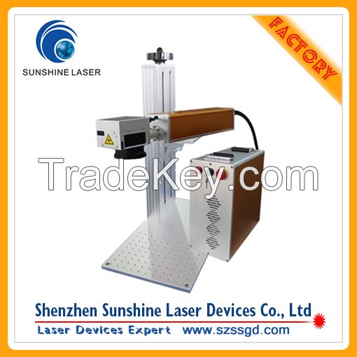 Small Portable 20w Lasser Engraving Machines for Steel