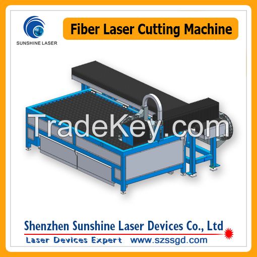 China Manufacturer Cutting Fiber Laser Machine 500w on Sale