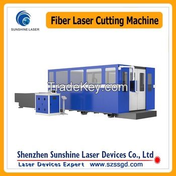High precise 2000W fiber laser cutting machines with good quality