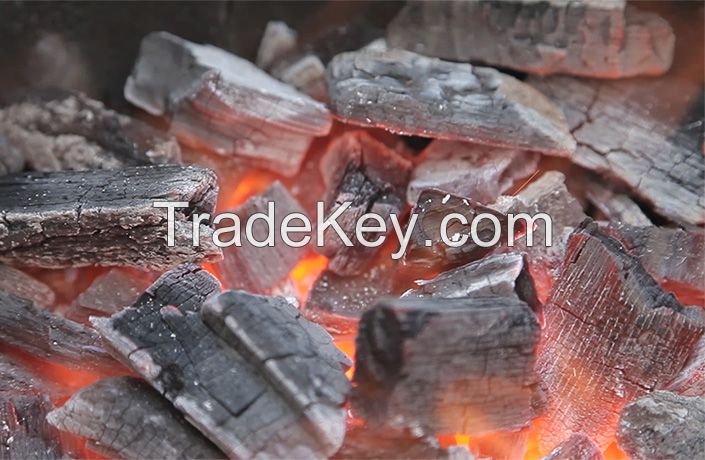 Hardwood Charcoal export standard for barbecue and industry.