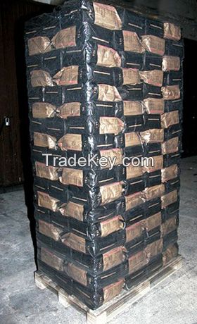 Hardwood Charcoal export standard for barbecue and industry.