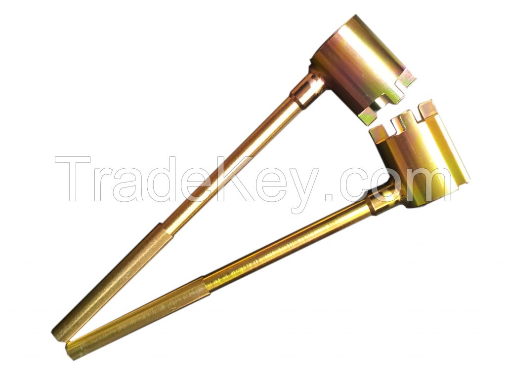 China high precision brass machined spare parts with OEM service