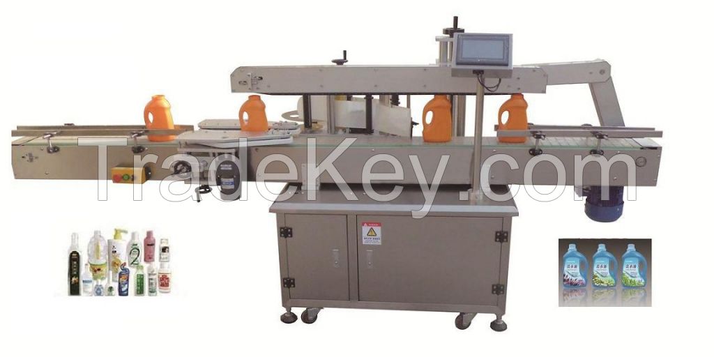 Automatic double sides sticker labeling machine