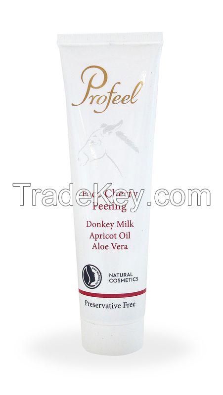 Face Cherry Peeling with Donkey milk