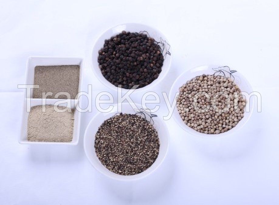 supplier of black and white pepper