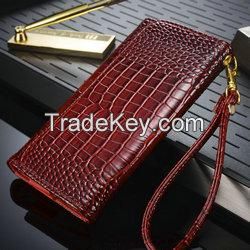 CaseMe China  Croco pattern Leather Wallet Case for iphone 6