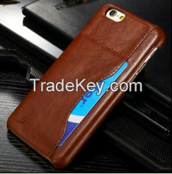 CaseMe 2015 flip wallet colored leather mobile phone case for iphone 6
