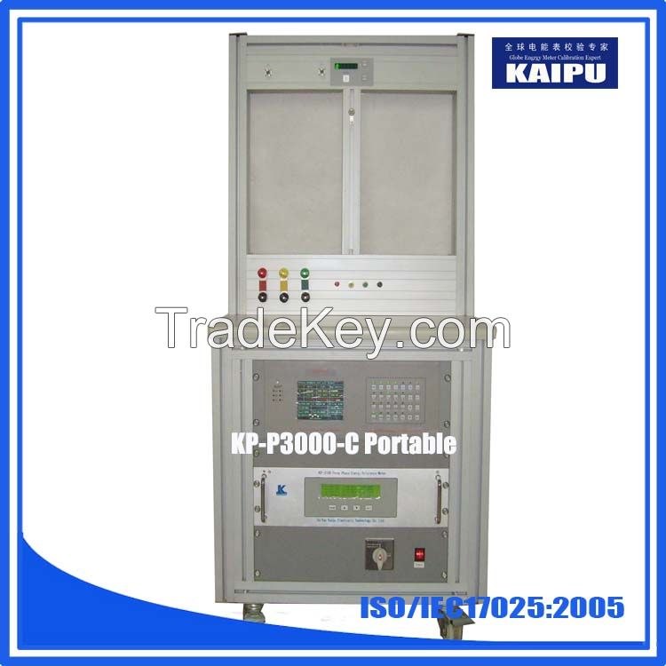 KP-P3001-C Portable energy meter test calibration bench 0.05% accuacy