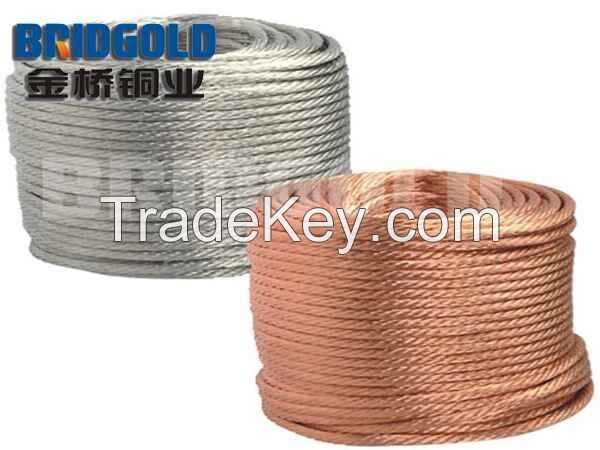 China Producer round copper braids ISO9001