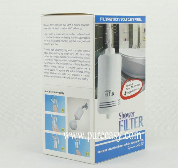 Shower water purifier for soften and healthy skin purification