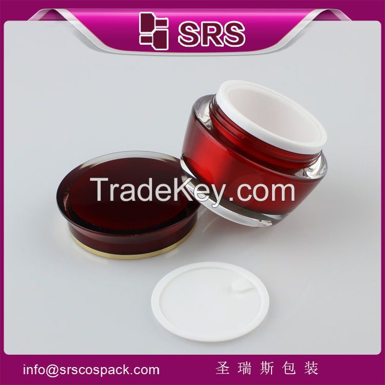 Acrylic luxury skin care cream wholesale ,high quality with good price night cream jar 50g