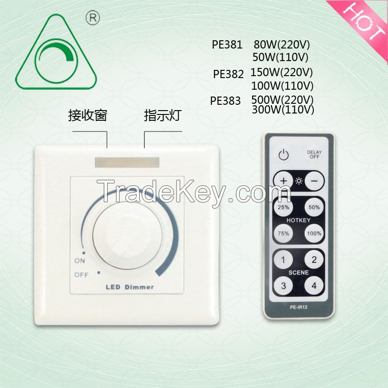 Power supply switch led dimmer