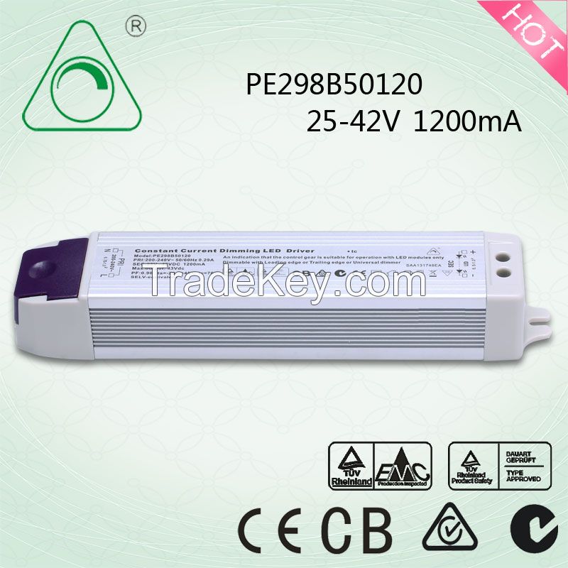 30-55W LED dimmable driver power supply