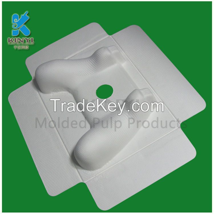 Thermoformed Molded Fiber Inner Packaging Trays Made from Recycled a4 Paper