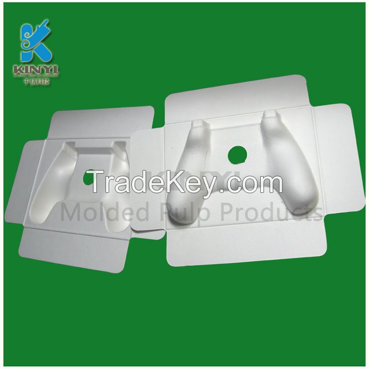 Thermoformed Molded Fiber Inner Packaging Trays Made from Recycled a4 Paper