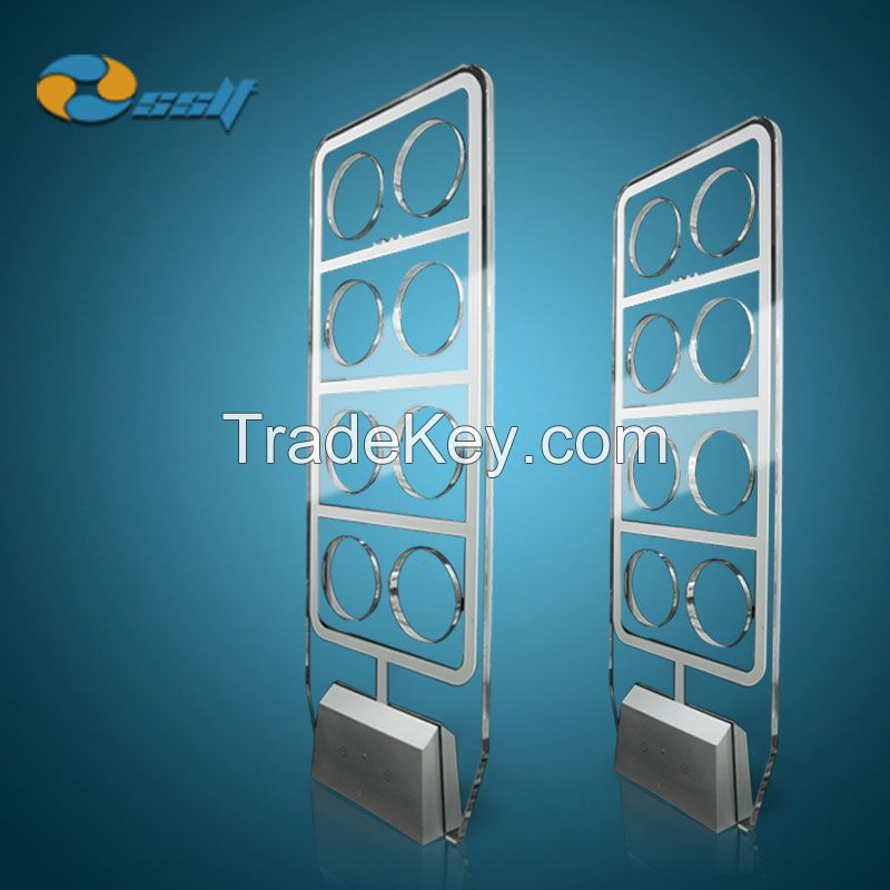 eas em anti-theft detection system security gate for library