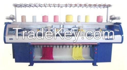 dynamic computer flat knitting machine series fully automatic high speed variable