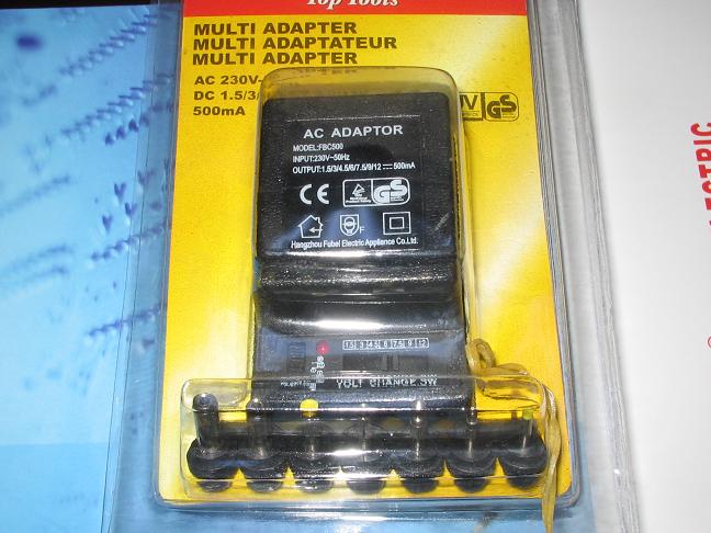 Sell UL CE GS  APPROBAL AC/DC Adapter