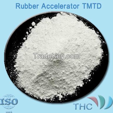 Rubber auxiliary  rubber accelerator TMTD 