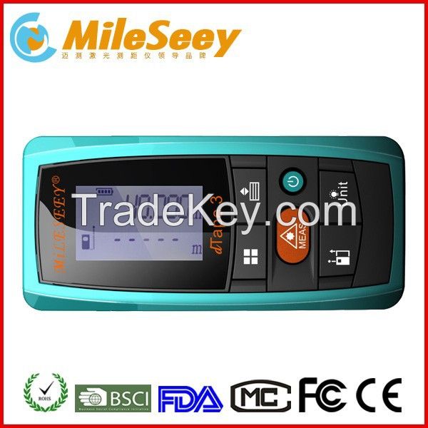 Mileseey China Factory Price D3 Laser Distance Meter Laser Rangefinder 40m