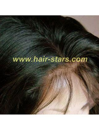 Lace front natural invisible hair line