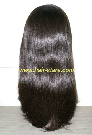 Mongolian virgin hair Jewish wig