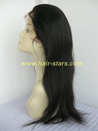Malaysian virgin hair lace front wig
