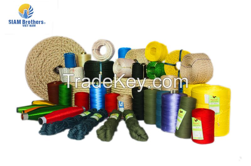 Professionally Produce colored braided pp rope with UV protection and waterproof