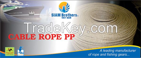 Color Twisted Cable Covering Rope with UV protection and waterproof
