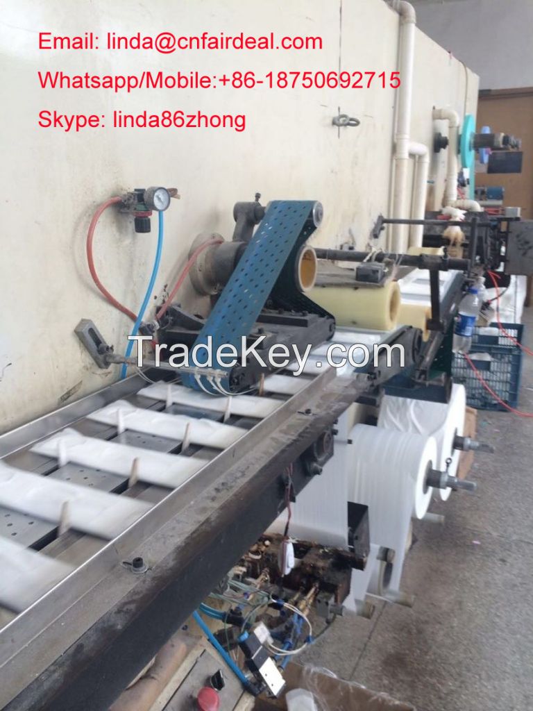 Second hand/used sanitary napkins making machine