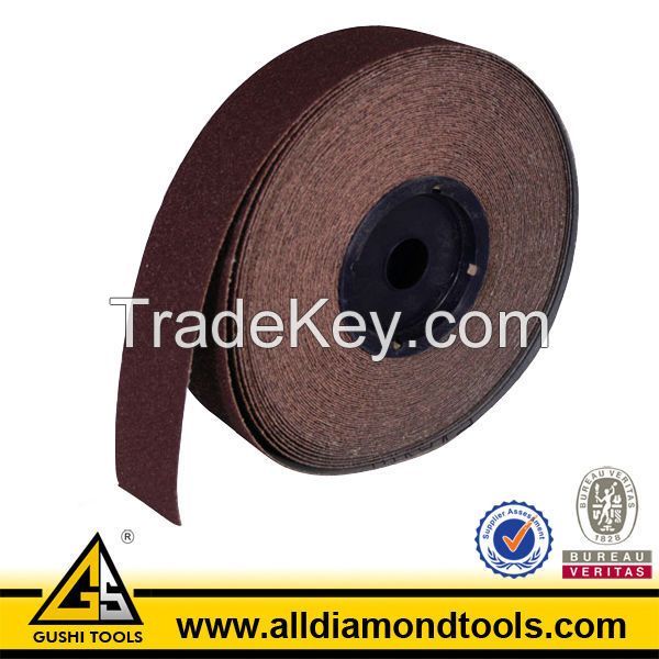 Aluminum Oxide Sanding Roll with Various Color Painting