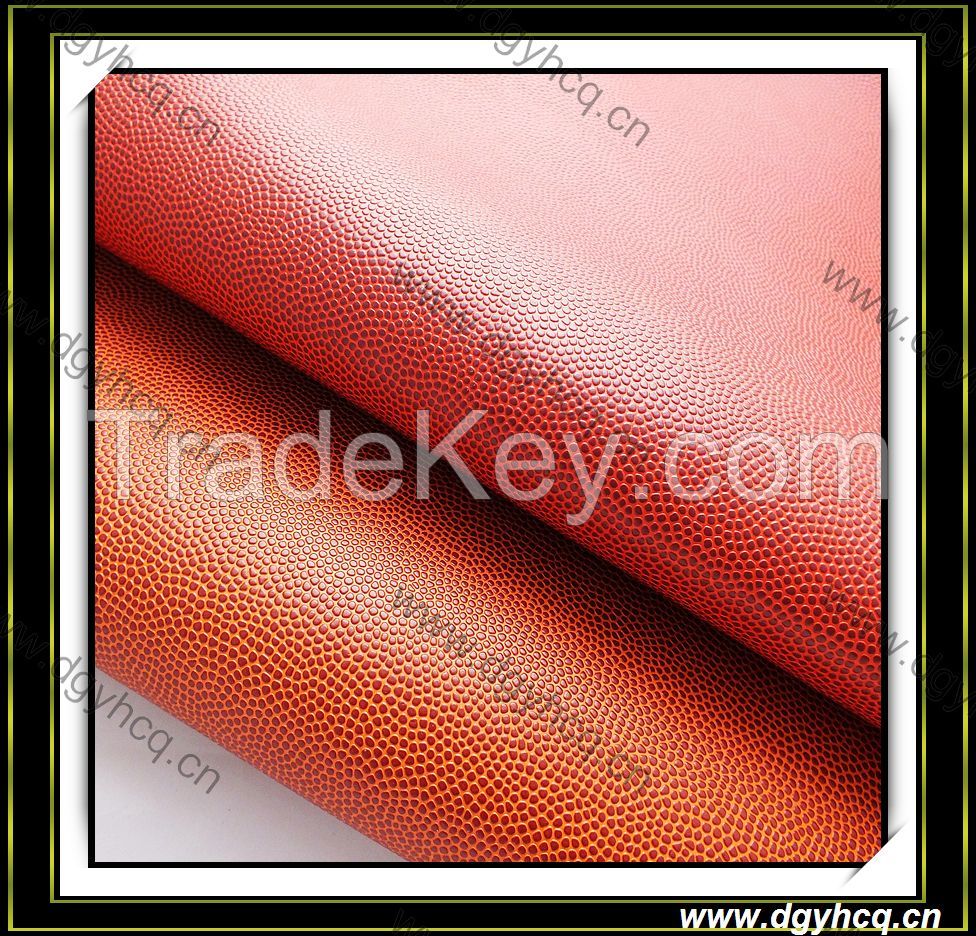 Useful microfiber sport products leather artificial ball leather