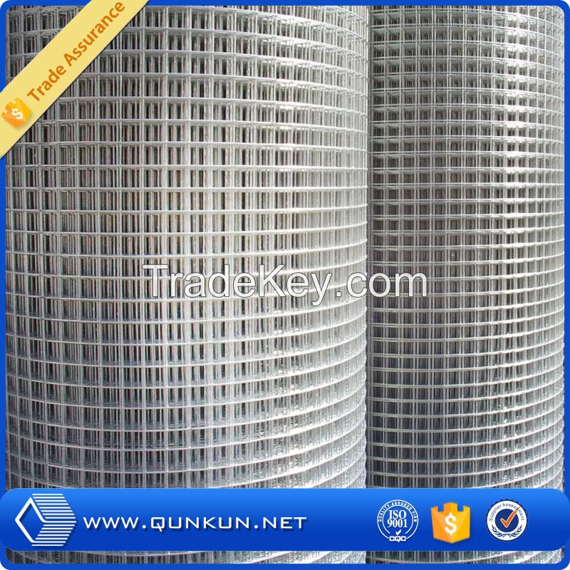 electro galvanized welded wire mesh