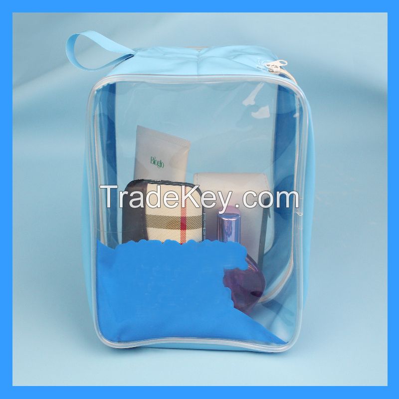 cosmetic bag, badge reel, card holder