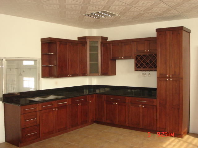 maple kitchen cabinet