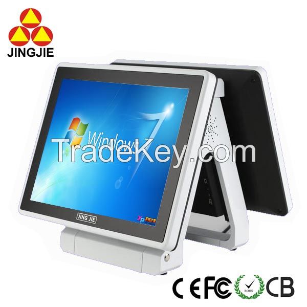 Touch screen POS Terminal JJ-8000BU (dual screen)