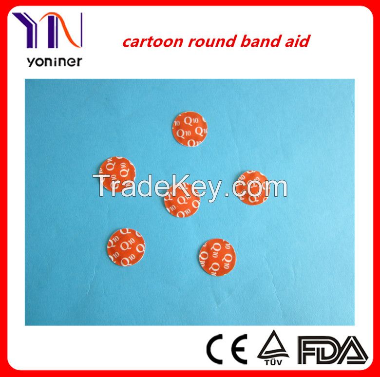 Cartoon round band aid manufacturer CE FDA