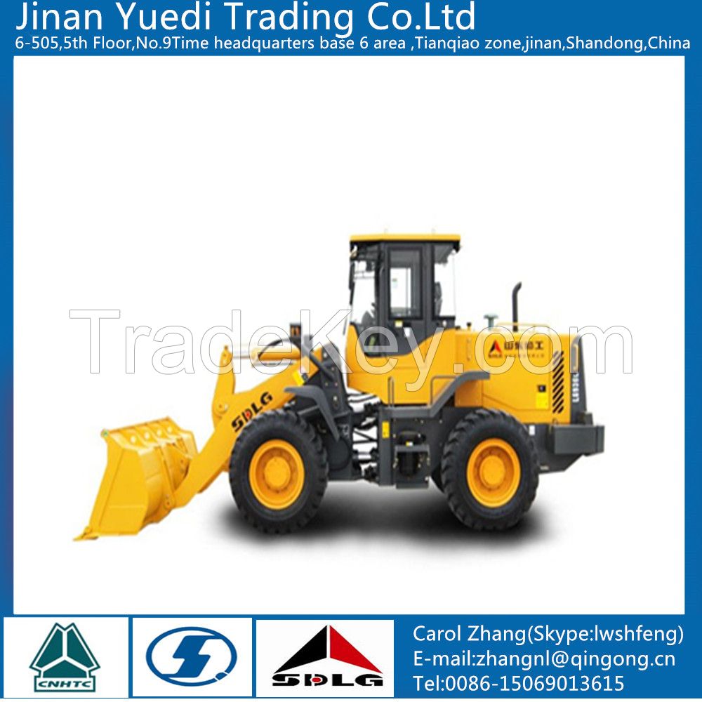 3 ton SDLG 936 Front Wheel Loader with Yuchai/Weichai engine