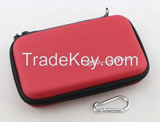 EVA Hard Case Carry Pouch for New 3DS XL/LL - Red