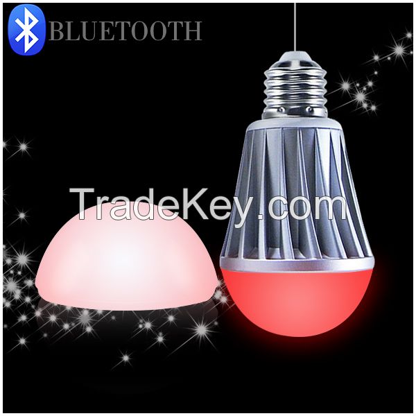 bluetooth light control led bulb rgbw lamp colors changing