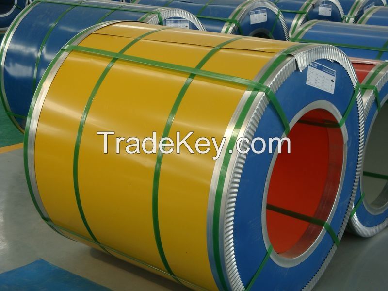 Pre-painted galvanized steel coil / PPGI /Color coated steel coil