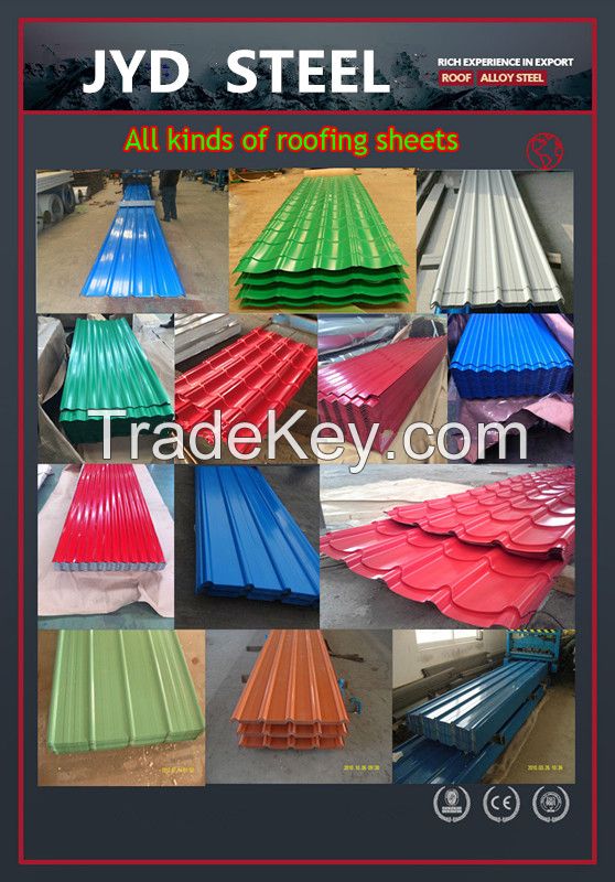 Sell Prepaited Embossed Galvanized Corrugated Steel Sheets