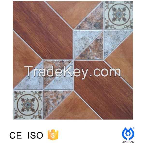 400*400*9mm Ink jet 3D print ,porcelain stone-look floor tile for New Products 